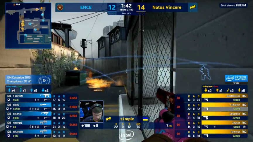 ENCE vs NaVi IEM Katowice ENCE vs NaVi IEM Katowice