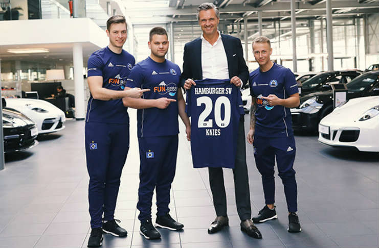 Porsche sponsrar Hamburger SV Porsche sponsrar Hamburger SV