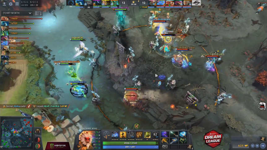 Team Secret vs Team Liquid Team Secret vs Team Liquid