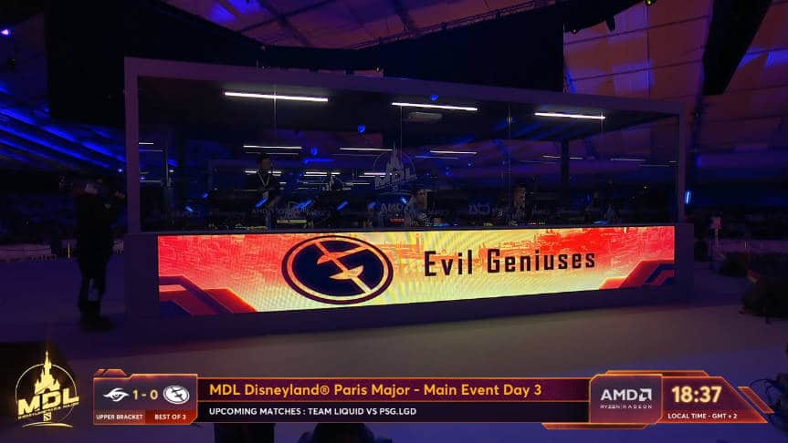 Evil Geniuses vs Team Secret Evil Geniuses vs Team Secret