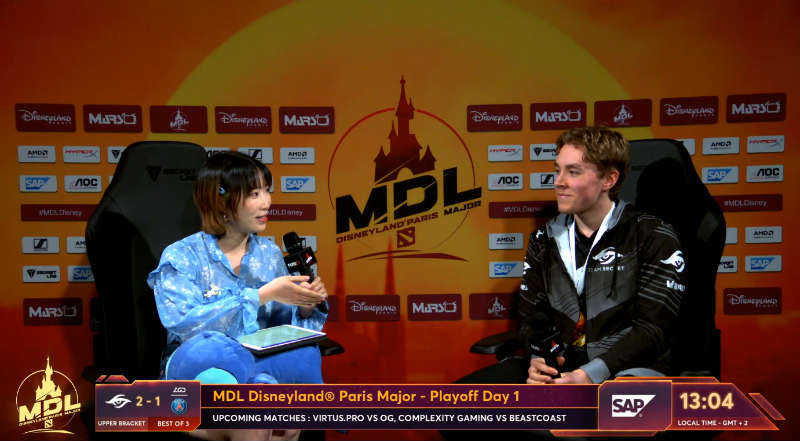 Zai intervju MDL Paris Major