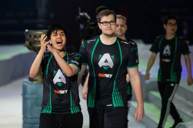 Alliance klara The International 2019