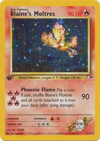 Blaines Moltres - Gym Heroes