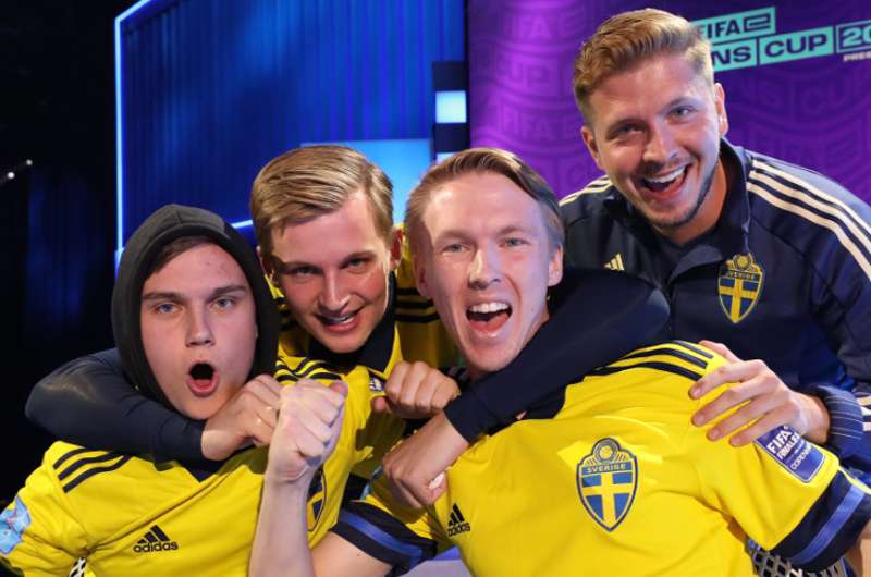 Sverige semifinal Nations Cup